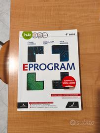 libro eprogram 4 anno ISBN 978874856374