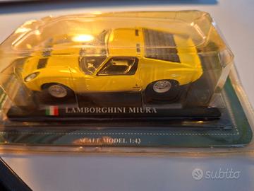 Modellino Lamborghini Miura P400 (1966) - Gialla -