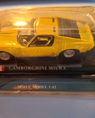 Modellino Lamborghini Miura P400 (1966) - Gialla -
