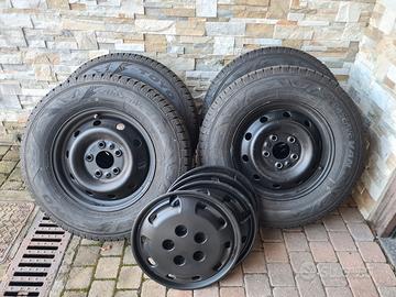 Pneumatici M+S con cerchi Ducato Maxi 244 