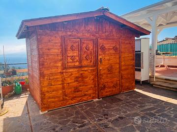 casetta in legno da giardino 3x2