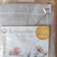 completo 3 pezzi per lettino Italbaby 