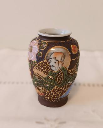 Vaso miniatura  Satsuma  vintage Anni '40/'50 