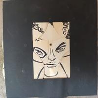 Gioco puzzle/identikit anni 80 a segmenti rotanti