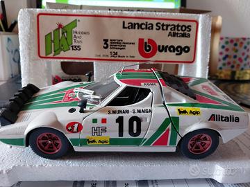 lancia stratos Alitalia burago