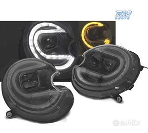 FARI XENON MINI COOPER 06-14 LED NERO