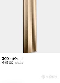 Pannelli woodupp 300x60