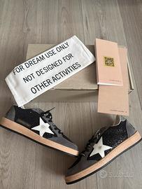 Scarpe Golden Goose Glietter Nere-Taglia 39
