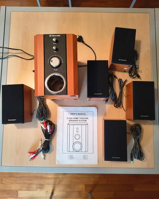 SISTEMA HOME THEATRE 5.1CH FENNER HT108SP