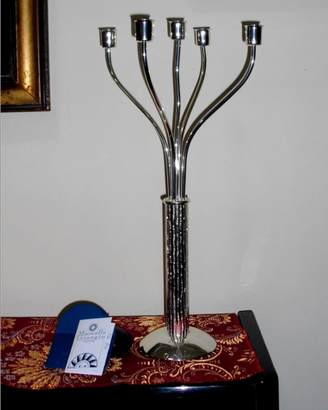 Candelabro portacandele GIORGIO MARCELLO ARGENTI