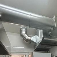 CAPPA CUBICA A PARETE + CENTRALINA DI FILTRAZIONE
