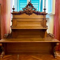 Alzata in legno massello