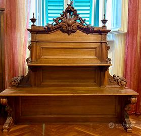 Alzata in legno massello