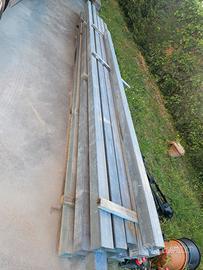 Tubolare quadrato zincato 100×100×3mm