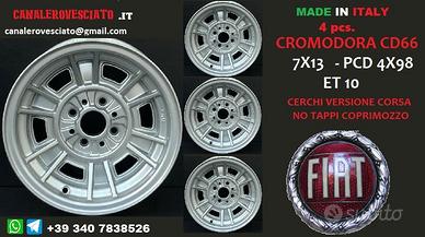 Cromodora CD66 CORSA 7x13 et10 4x98 Fiat 124 128