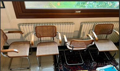 RARITA'nr4POLTRONE"CESCA"GAVINApagliaVIENNAanni'60