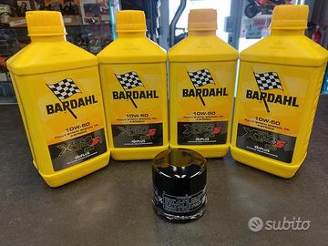 Tagliando 4 litri bardahl XT4-S + filtro