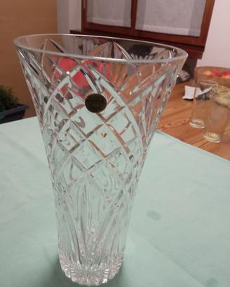 vaso in cristallo anni 80
