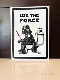 Quadro Decorativo Divertente “Use the Force”