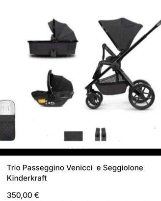 trio passeggino 