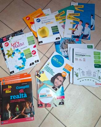 Libri secondaria di primo grado (1,2 e 3 media) 