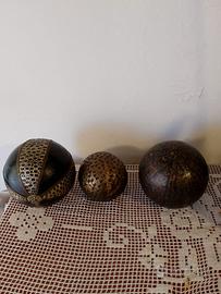 Antiche sfere da collezione