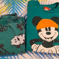 pigiama bambino original marines Disney 9/10 anni