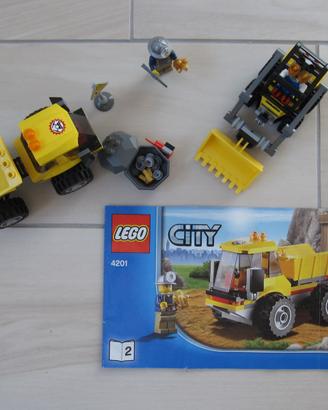 LEGO 4201 Loader and Tipper City Lavori Pala