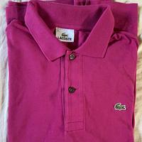 Polo Lacoste Rosa-Fucsia