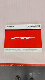 MANUALE OFFICINA CRF250R CRF250R/RX 2014 2020