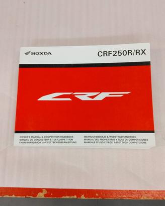 MANUALE OFFICINA CRF250R CRF250R/RX 2014 2020