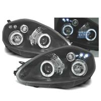 FARI FIAT GRANDE PUNTO 05-08 ANGEL EYES FONDO NERO