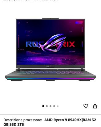 ROG Strix G16 (2025) RTX 5070 8GB