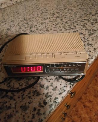 orologio sveglia  radio anni 70