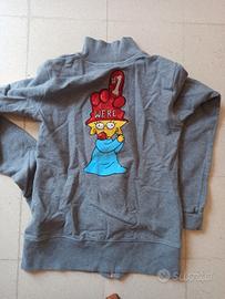 felpa da bambina Simpsons S