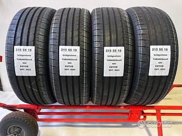 4 gomme 215 55 18 Bridgestone