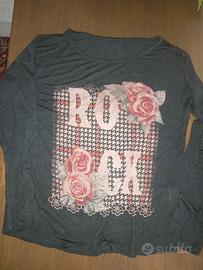 5 magliette manica lunga viscosa/elast. €10 l'una