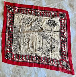 Fazzoletto Carta Circoscrizioni Militari 1884