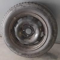 4 gomme 185/65/15 e cerchioni ferro 15" Citroen C3