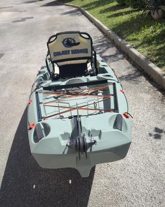Kayak da pesca galaxy kayaks modello Wildcat usato
