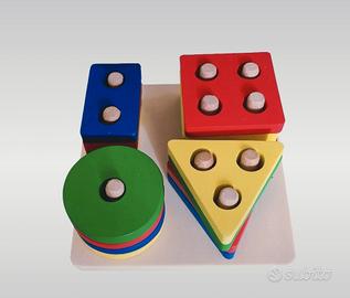 Montessori gioco educativo legno