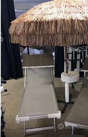 Lettini ombrelloni mare o piscina