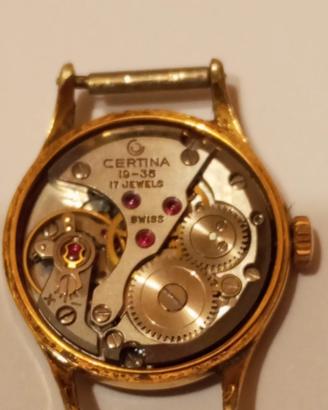 Movimento Orologio  Certina Vintage  