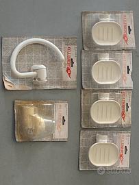 Set accessori da bagno vintage nuovi
