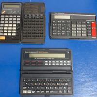 Calcolatrici E Traduttore Vintage Non Funzionanti