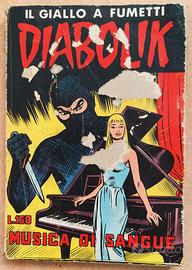 Diabolik Seconda Serie n.20- 1965 Musica di Sangue