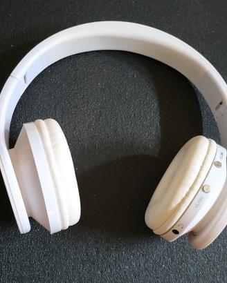 Cuffie Bluetooth 3.0 Bianche, 8 ore autonomia
