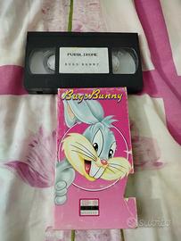 Bugs Bunny Pubblirome vhs 3 storie vintage