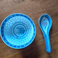 Set vintage  cinese porcellana "Chicco di Riso"