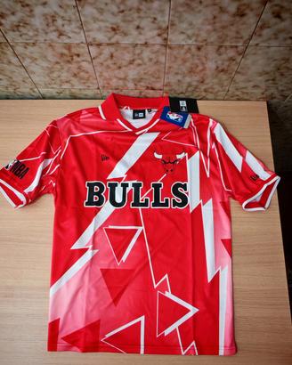 Tshirt New Era Nba Chicago Bulls nuova 
